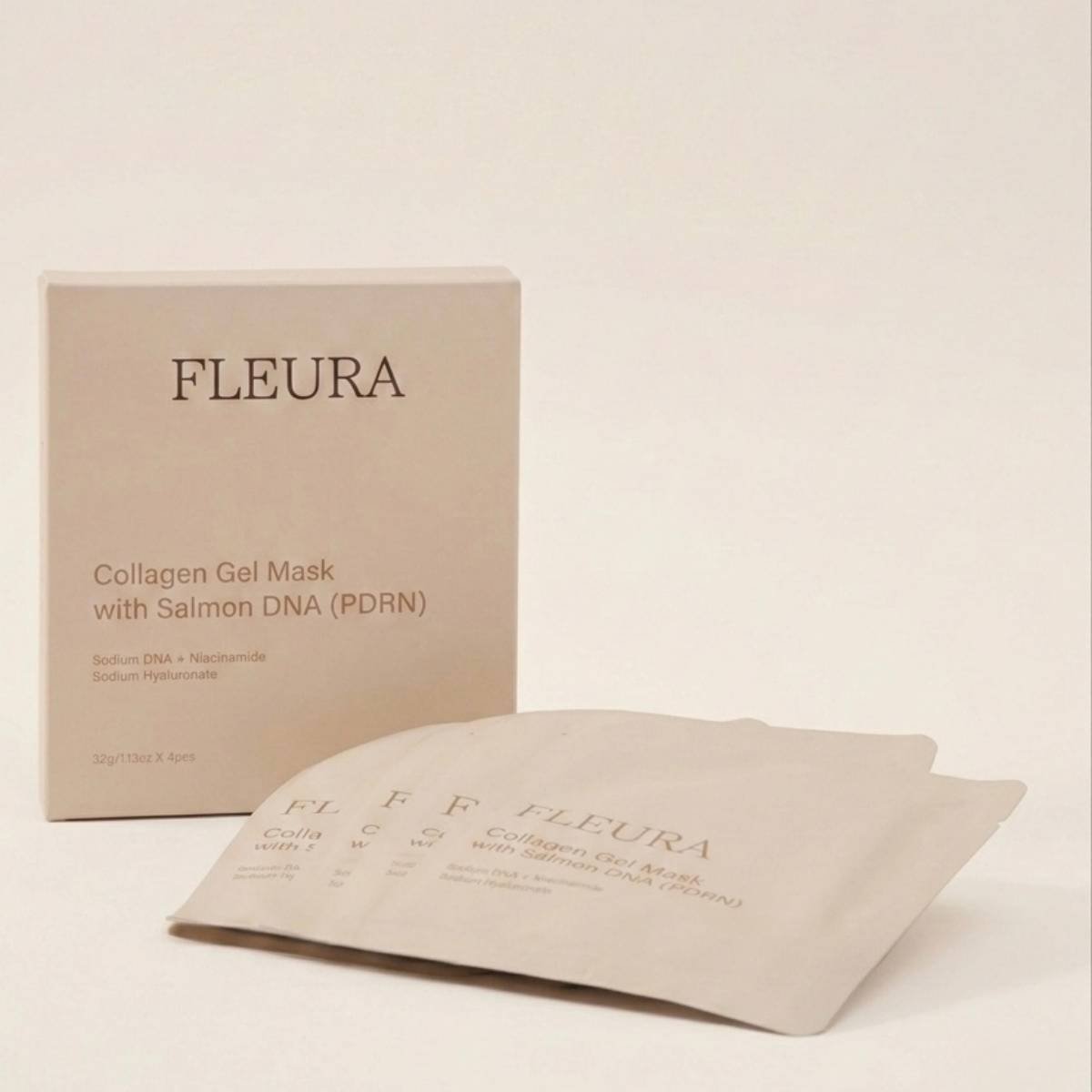 Fleura Collagen Gel Mask with Salmon DNA (PDRN) - Fleura
